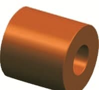 ABB - Cu-Distanzrolle 30x12,5x45mm ZX664