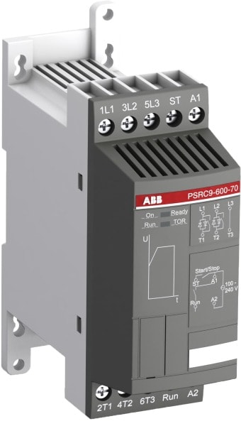 ABB - PSRC9-600-70 Softstarter - 9 A - 208-600 V AC