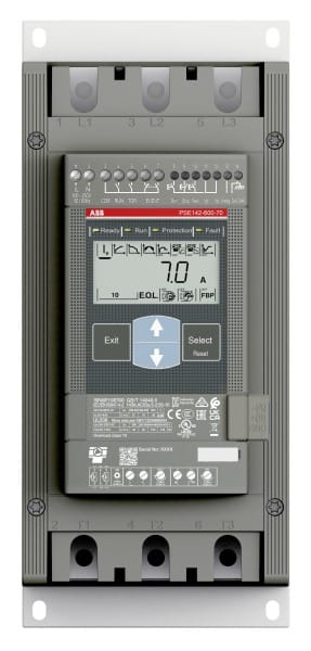 ABB - PSE142-600-70 Softstarter - 143 A - 208-600 V AC