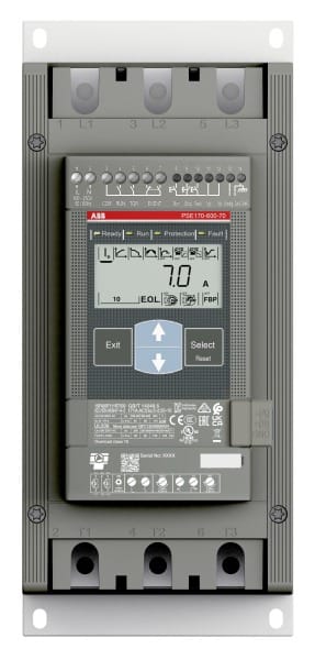 ABB - PSE170-600-70 Softstarter - 171 A - 208-600 V AC