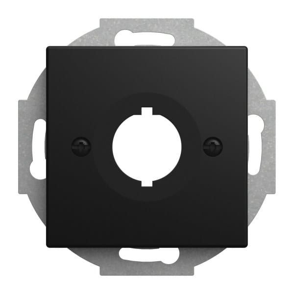 BUSCH-JAEGER - Zentralscheibe mit Tragring Befehlsgeräte 19 mm schwarz matt - balance SI