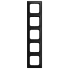 BUSCH-JAEGER - Abdeckrahmen 5-fach schwarz matt - balance SI