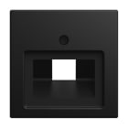 BUSCH-JAEGER - Zentralscheibe UAE/IAE (ISDN) 1-fach schwarz matt - balance SI