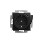 BUSCH-JAEGER - Busch-Servicesteckdose SCHUKO Safety+ schwarz matt - balance SI