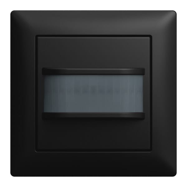 BUSCH-JAEGER - Komplettset Wächter flex UP Komfort-Sensor Selectlinse schwarz matt - balance SI