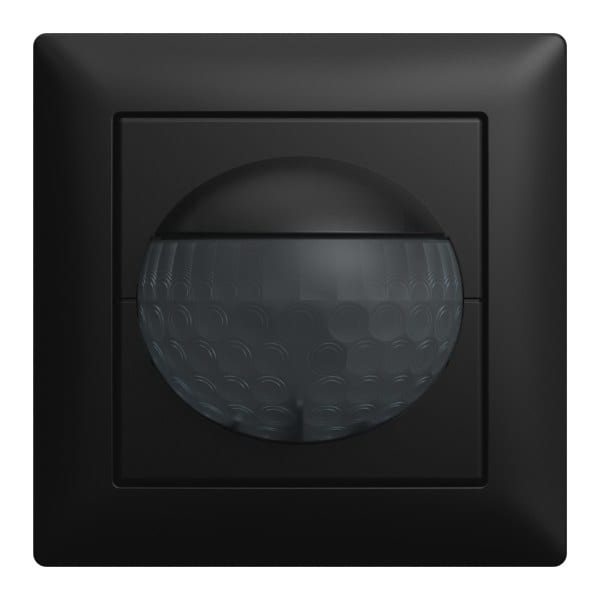 BUSCH-JAEGER - Komplettset Wächter flex UP Komfort-Sensor Multilinse schwarz matt - balance SI