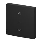 BUSCH-JAEGER - Wippe 1-fach für flex, f@h, KNX mit Symbol Jalousie schwarz matt - balance SI