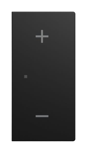 BUSCH-JAEGER - Wippe 2-fach für flex, f@h, KNX rechts mit Symbol Volume schwarz matt balance SI