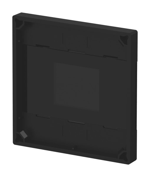 BUSCH-JAEGER - Zentralscheibe für Raumtemperaturregler mit Display schwarz matt - balance SI