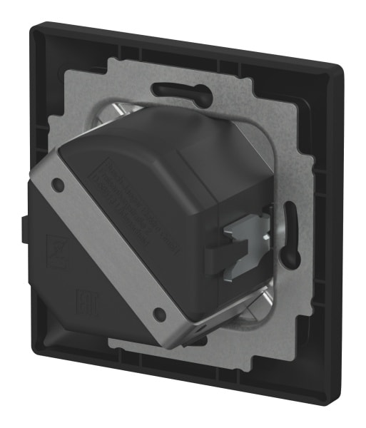 BUSCH-JAEGER - Busch-Drehdimmer LED Komplettset schwarz matt - balance SI