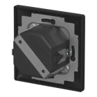 BUSCH-JAEGER - Busch-Drehdimmer LED Komplettset schwarz matt - balance SI