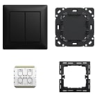 BUSCH-JAEGER - 3x Komplettset Friends of Hue Smart Switch schwarz matt - balance SI