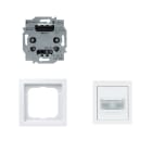 ABB - Paket Komplettset Unterputz Bewegungsmelder mit Relais-Einsatz future® linear  studioweiß Paket: 5 Stk.