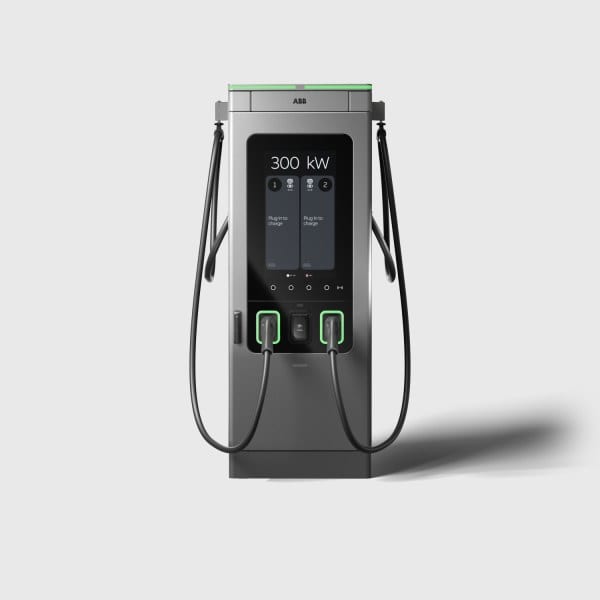 ABB - 300kW DC Schnellladestation 2x CCS2M+E, Payment Terminal