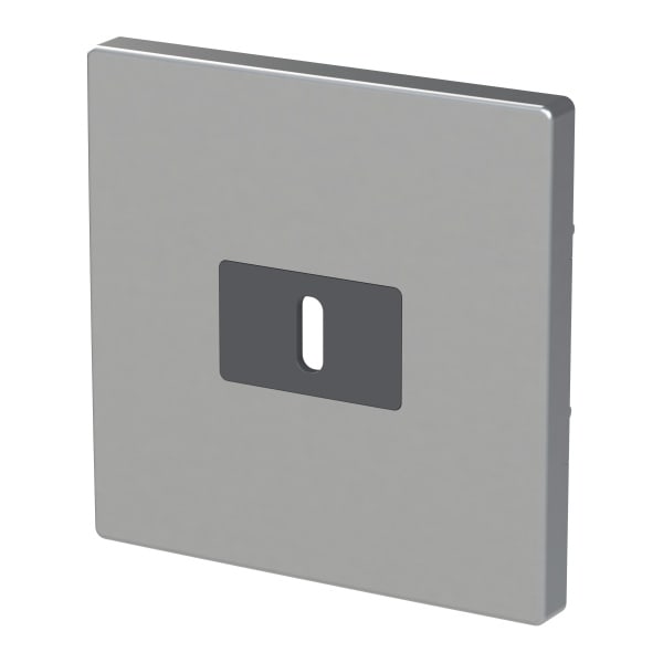 BUSCH-JAEGER - Zentralscheibe für USB C Netzteil-Einsatz 65W edelstahl - pur edelstahl