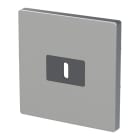 BUSCH-JAEGER - Zentralscheibe für USB C Netzteil-Einsatz 65W edelstahl - pur edelstahl