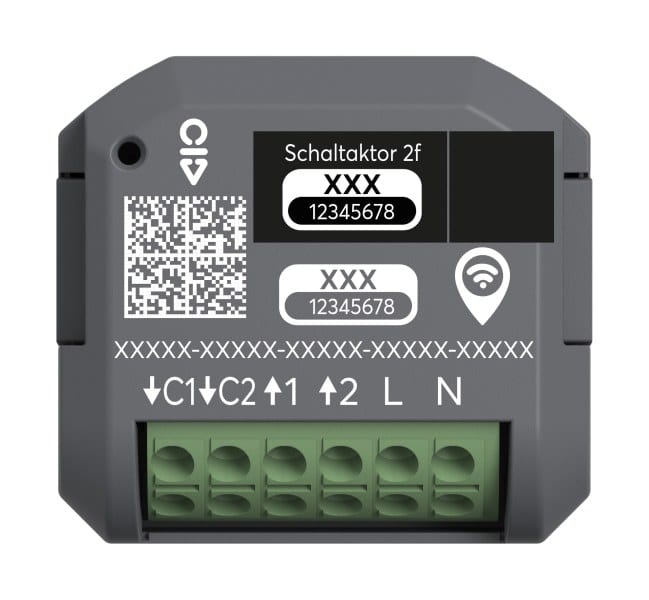 BUSCH-JAEGER - Schaltaktor Funk 2-fach 230 V AC - Busch-free@home wireless
