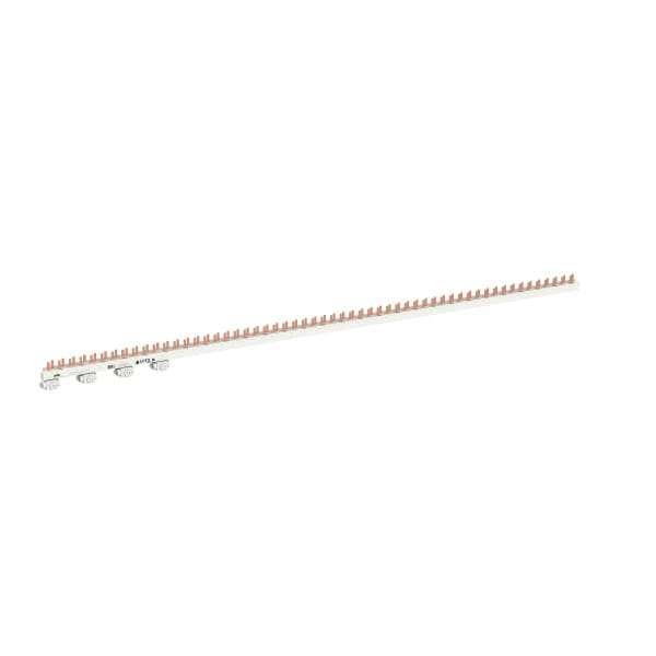 ABB - Phasenschiene 4-phasig 10mm² 110 PINs inkl 4 Endkappen u Einspeiseklemmen