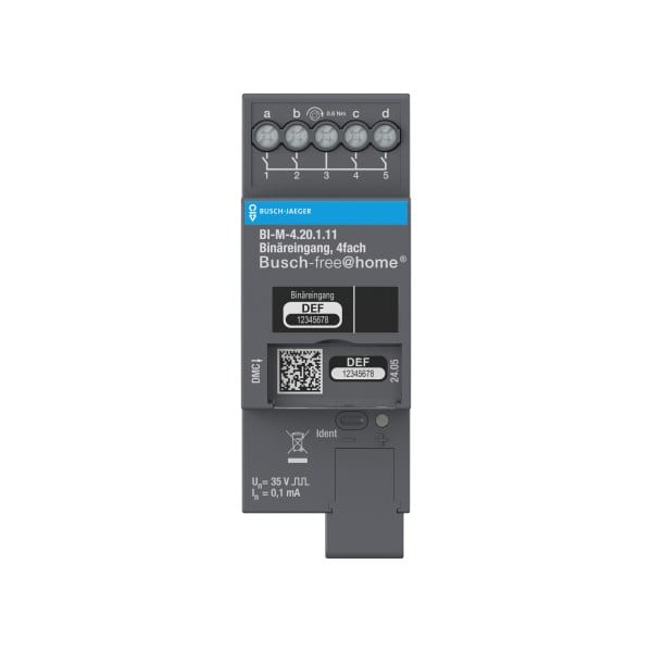 ABB - Binäreingang 4-fach Kontaktabfrage REG - Busch-free@home TP