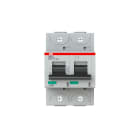 ABB - Hochleistungsautomat 2-polig 125A Charakteristik K AC/DC Bahnzulassung 50kA