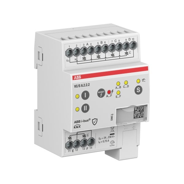 ABB - Ventilantriebs-Controller 6-fach manuelle Bedienung REG