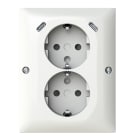 BUSCH-JAEGER - USB-C DoppelSTD AP Eck 202EAPJB2USBC-914