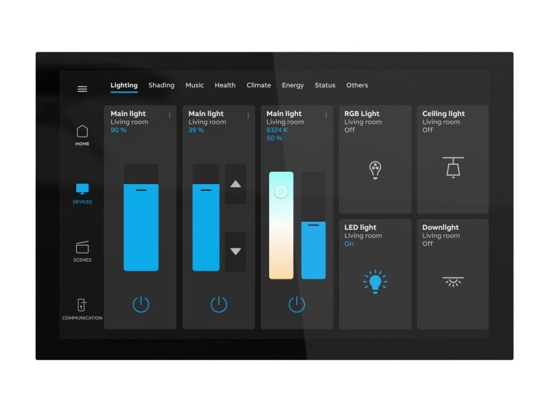 ABB - KNX IQ Touch 10'' schwarz TP/U10.1.11-825