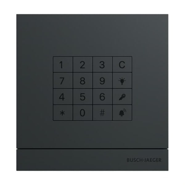 BUSCH-JAEGER - Außenstat m Tastatur Anthr. 83100/71-681
