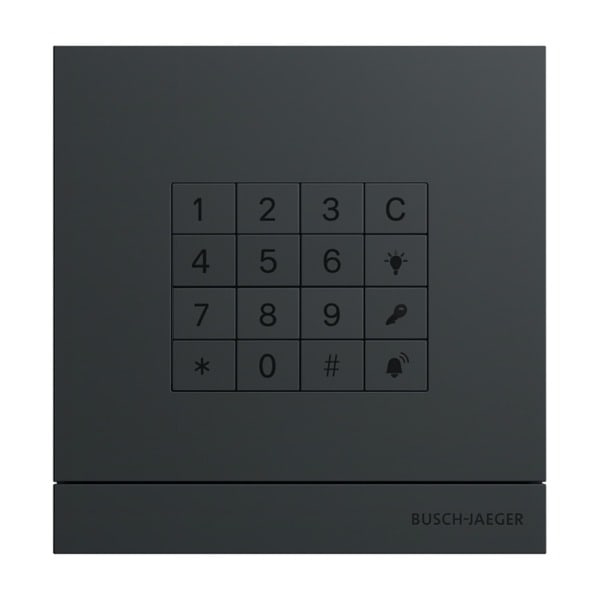 BUSCH-JAEGER - Außenstat m Tastatur Anthr. 83100/71-681
