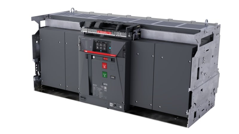 ABB - Leistungsschalter E6.3 mit In=5000A 4p 150kA und Auslöser Ekip Aware LSI, 100%N