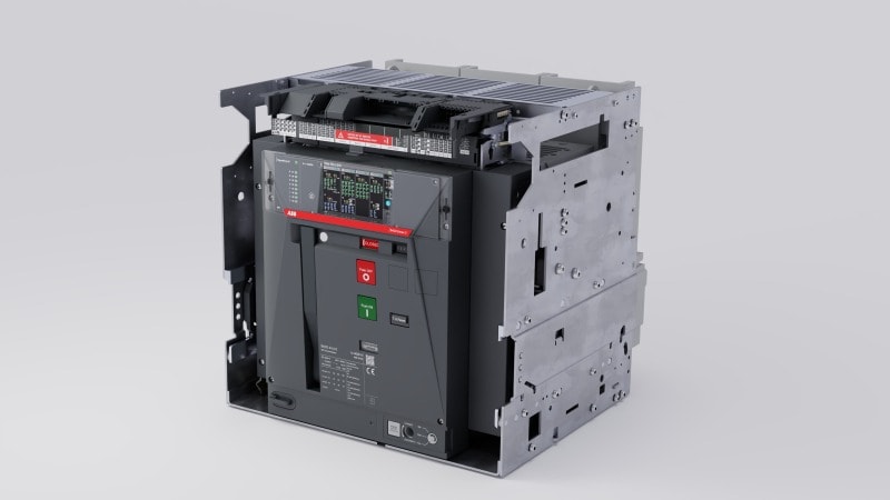 ABB - Erdungsanschluss von den unteren Anschlüssen 4000 A 3P