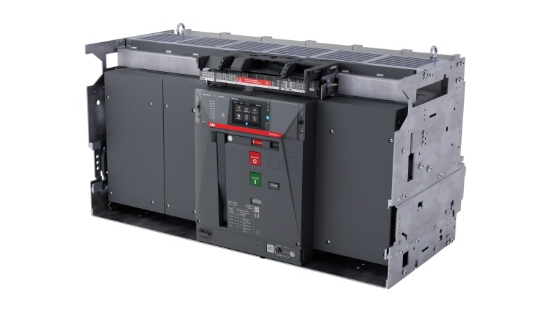 ABB - Leistungsschalter E6.3 mit In=6300A 3p 150kA und Schutzauslöser Ekip Aware LI