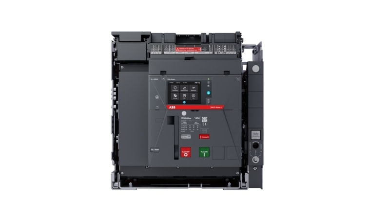 ABB - Leistungsschalter E1.3 mit In=800A 4p 42kA und Schutzauslöser Ekip Aware LI