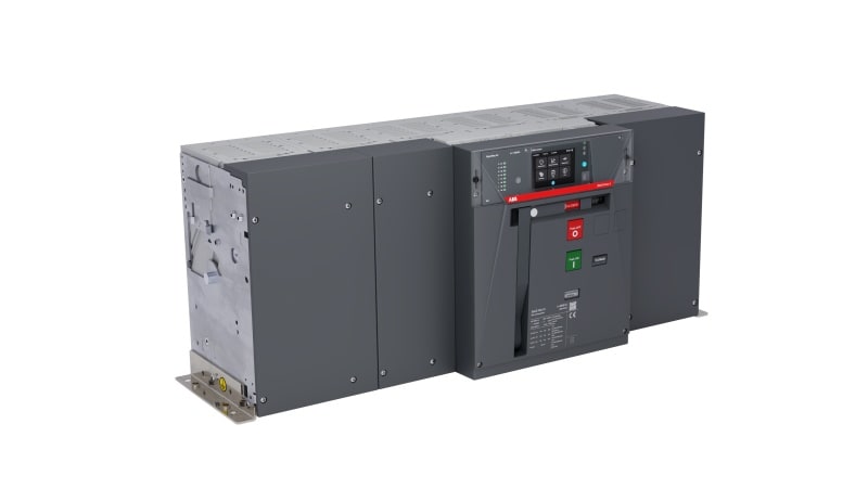 ABB - Leistungsschalter E6.3 mit In=6300A 3p 150kA und Schutzauslöser Ekip Aware LSI