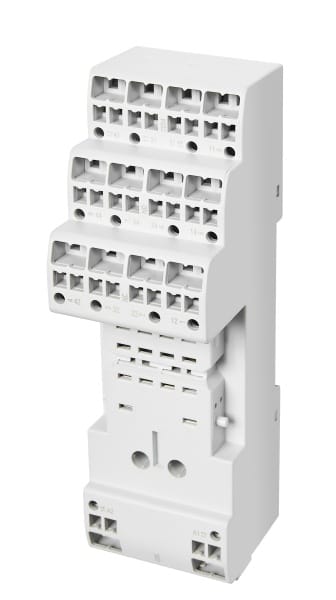 ABB - CR-M4LP Push in-Sockel für CR-M Relais mit 4 Wechslern