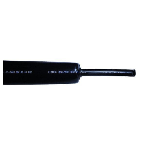 CELLPACK - Schrumpfschlauch mittelwandig schwarz Ø40>12mm ohne Kleber