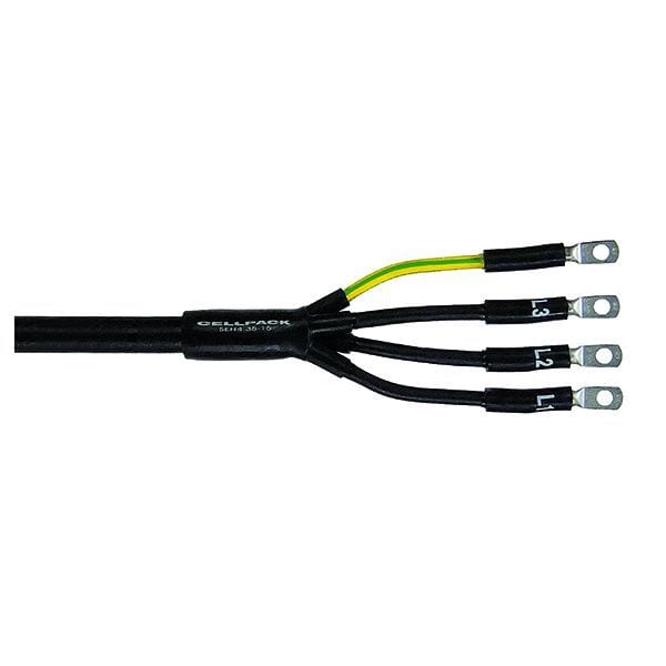 CELLPACK - Schrumpf-Endverschluss mit Kleber 4x70-4x150mm² 0,6-1 KV