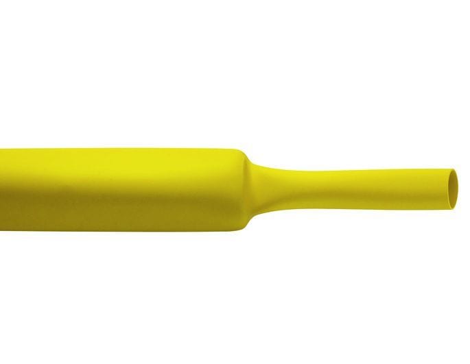 CELLPACK - Schrumpfschlauch dünnwandig 9.5-4.8mm/150m,gelb