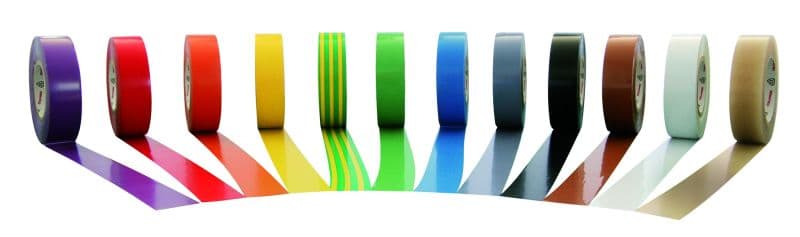 CELLPACK - PVC-Isolierband, schwarz D:0,18mm B:19mm L:10m