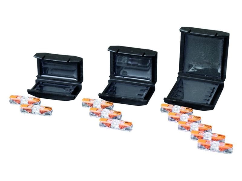 CELLPACK - Gelbox EASY-PROTECT Inline 3/4 m. 3 WAGO Durchgangsverbinder 4mm131