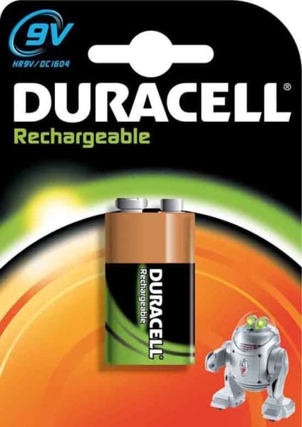 DURACELL - Akku NiMh E-Block 9V (HR22) aufladbar 170mAh B1