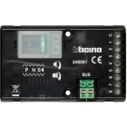 BTICINO - Einbaulautsprecher zum Anschluß von 8 externen Ruftasten, Maße: 90 x 55 x 26 mm