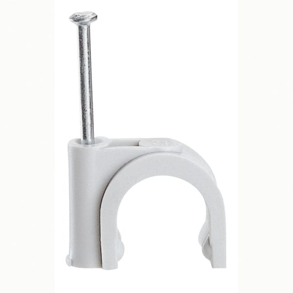 LEGRAND - Nagelschelle Kabel 9mm Grau