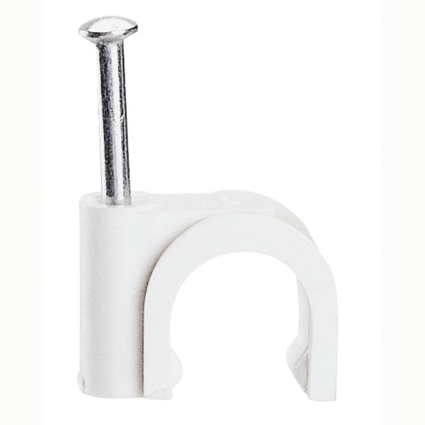LEGRAND - Nagelschelle Kabel 6mm Weiss
