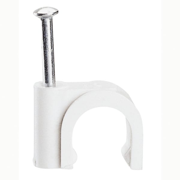 LEGRAND - Nagelschelle Kabel 7mm Weiss