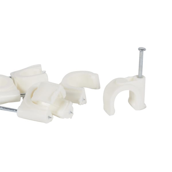 LEGRAND - Nagelschelle Kabel 12-mm Weiss
