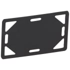 LEGRAND - Bezeichnungsschild, 75 x 50 mm, für Kabelbinder Breite 9 mm, Beschriftbar