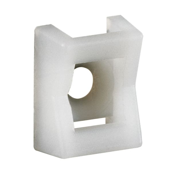 LEGRAND - Schraubsockel, farblos, für Schrauben D=4mm, für Kabelbinder bis B=4,6mm.