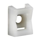 LEGRAND - Schraubsockel, farblos, für Schrauben D=4mm, für Kabelbinder bis B=4,6mm.