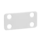 LEGRAND - Bezeichnungsschild, Abmessung: 40 x 22 mm, farblos, für Kabelbinder Breite 4,6mm